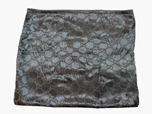 Gucci brown satin - gucci, monogram