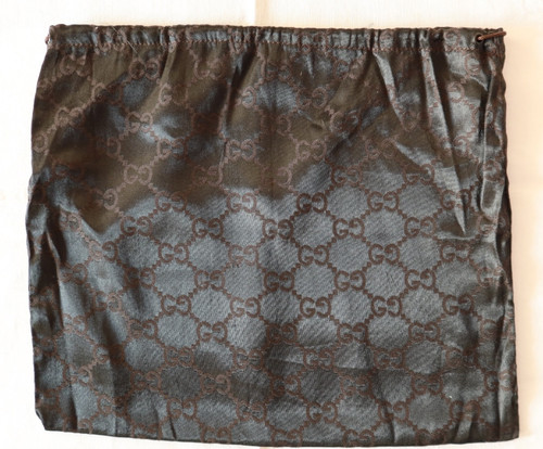 Gucci monogram satin dust bag - monogram,