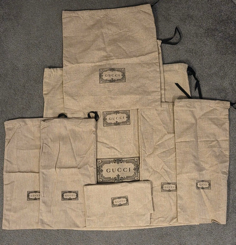 Authentic gucci mixed sized - 8x,