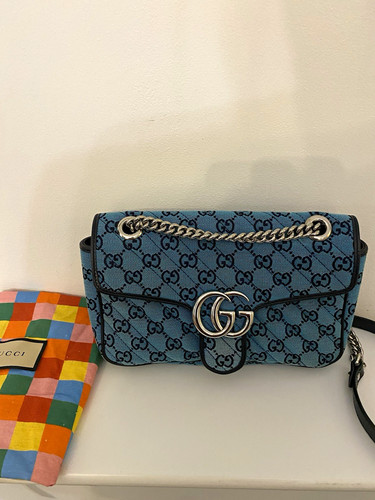Gucci marmont canvas - gg,