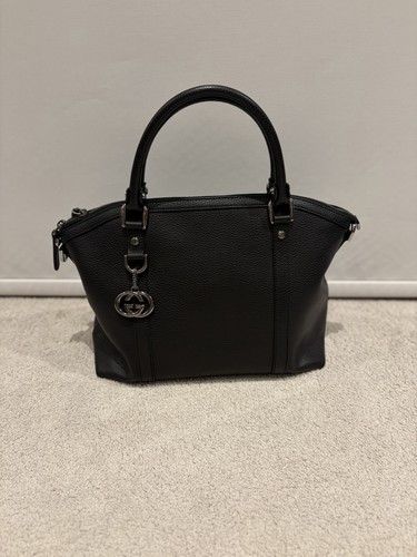 Gucci dome black pebbled - dome,