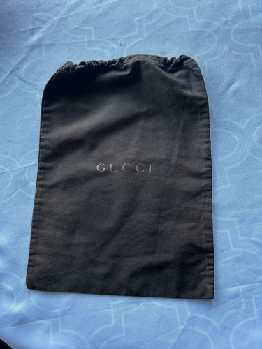 Brown cotton dust bag gucci - cotton,