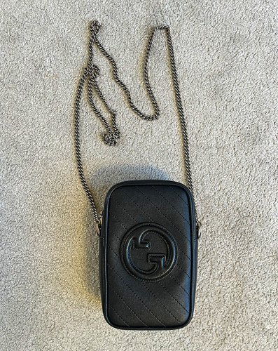 Gucci blondie leather small - leather,