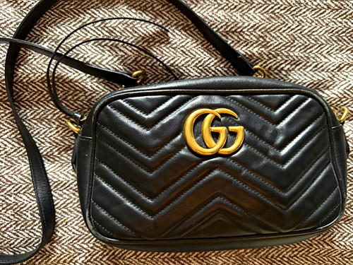 Gucci marmont black - marmont, quilted