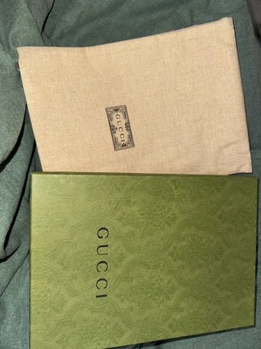 Gucci green damask gift box - damask,