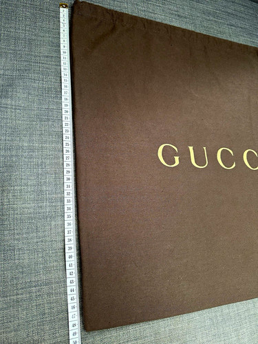 Gucci brown drawstring - drawstring, logo