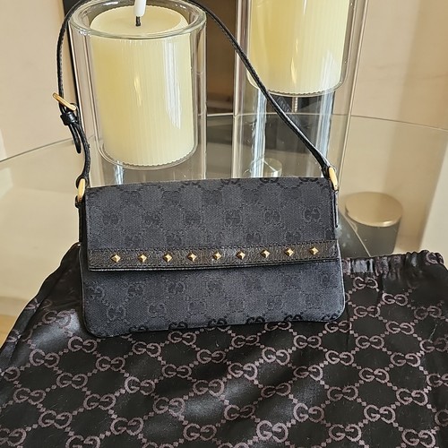 Gucci canvas small black - gg,