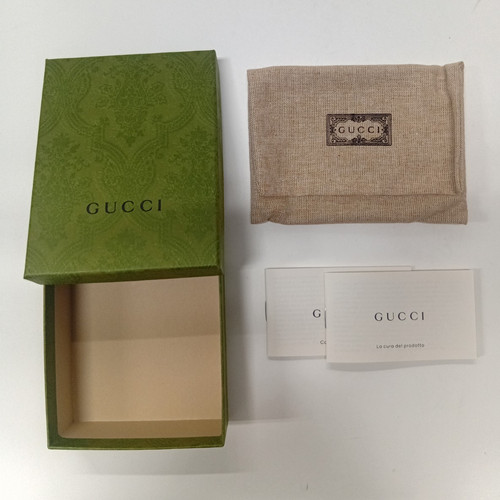 Gucci green beige gift box - &,