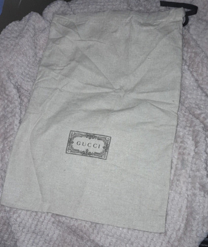 New gucci canvas dustbag - gucci,