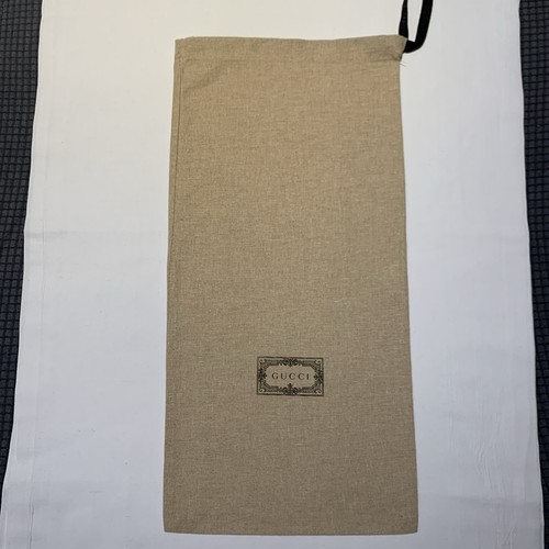 Gucci dust bag beige cotton - gucci,
