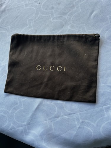 Brown cotton dust bag gucci - cotton,