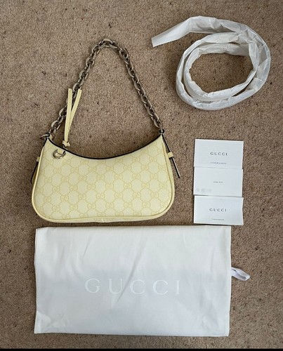 Gucci emblem shoulder bag - gucci,
