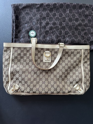 Gucci shoulder bag canvas - bag,
