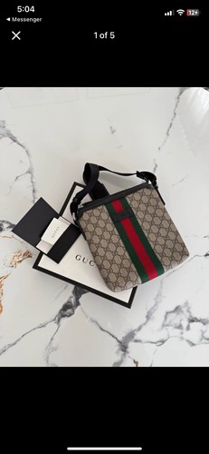 Gucci canvas leather - canvas,