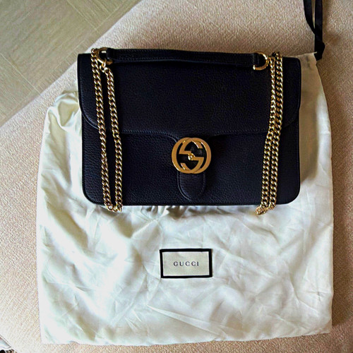 Gucci interlocking black - gucci,