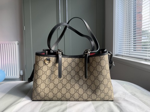 Gucci emblem tote bag - gg,