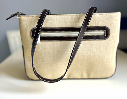 Gucci beige canvas brown - beige,