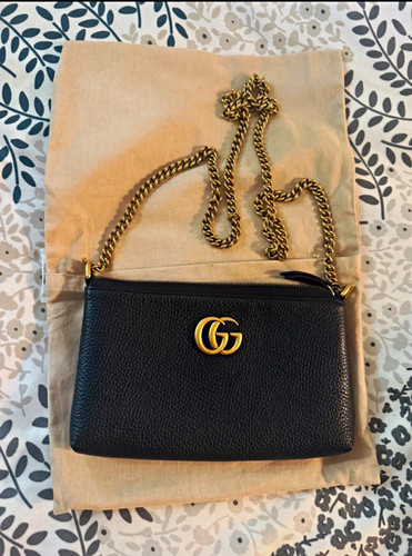 Gucci black leather - gucci,
