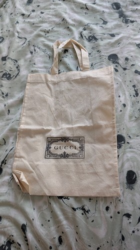 Gucci off white cotton canvas - gucci,