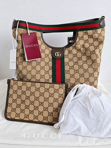 Gucci canvas giglio large - gucci,