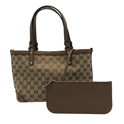 Gucci canvas tote - gucci, bag
